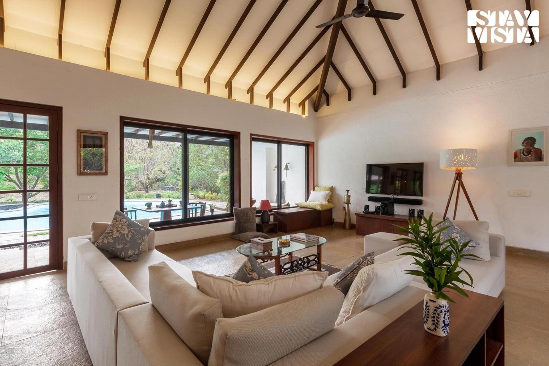 Wander Beyond By Stayvista - Featuring A Bali-Themed Abode And A Refreshing Swimming Pool Alībāg Εξωτερικό φωτογραφία