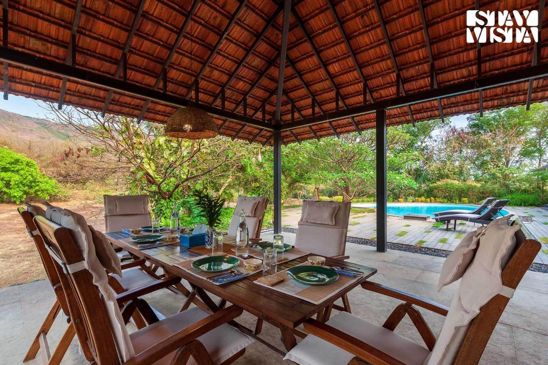 Wander Beyond By Stayvista - Featuring A Bali-Themed Abode And A Refreshing Swimming Pool Alībāg Εξωτερικό φωτογραφία